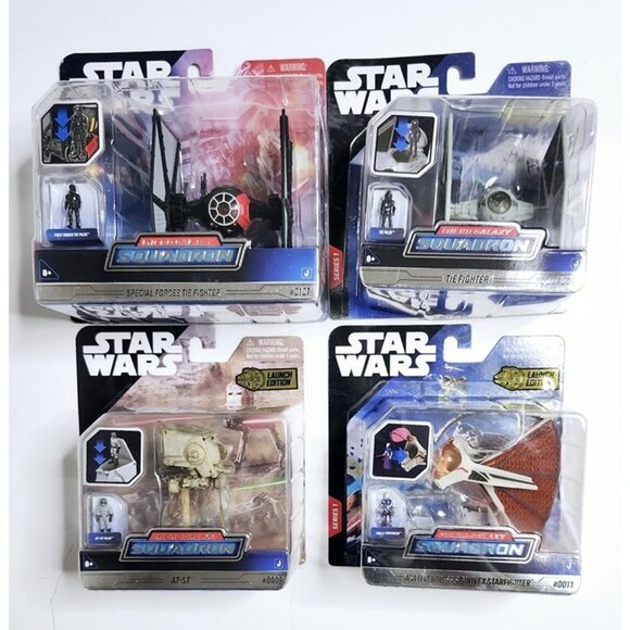 Jazwares Star Wars Micro Galaxy Squadron Bundle - Picture 1 of 12